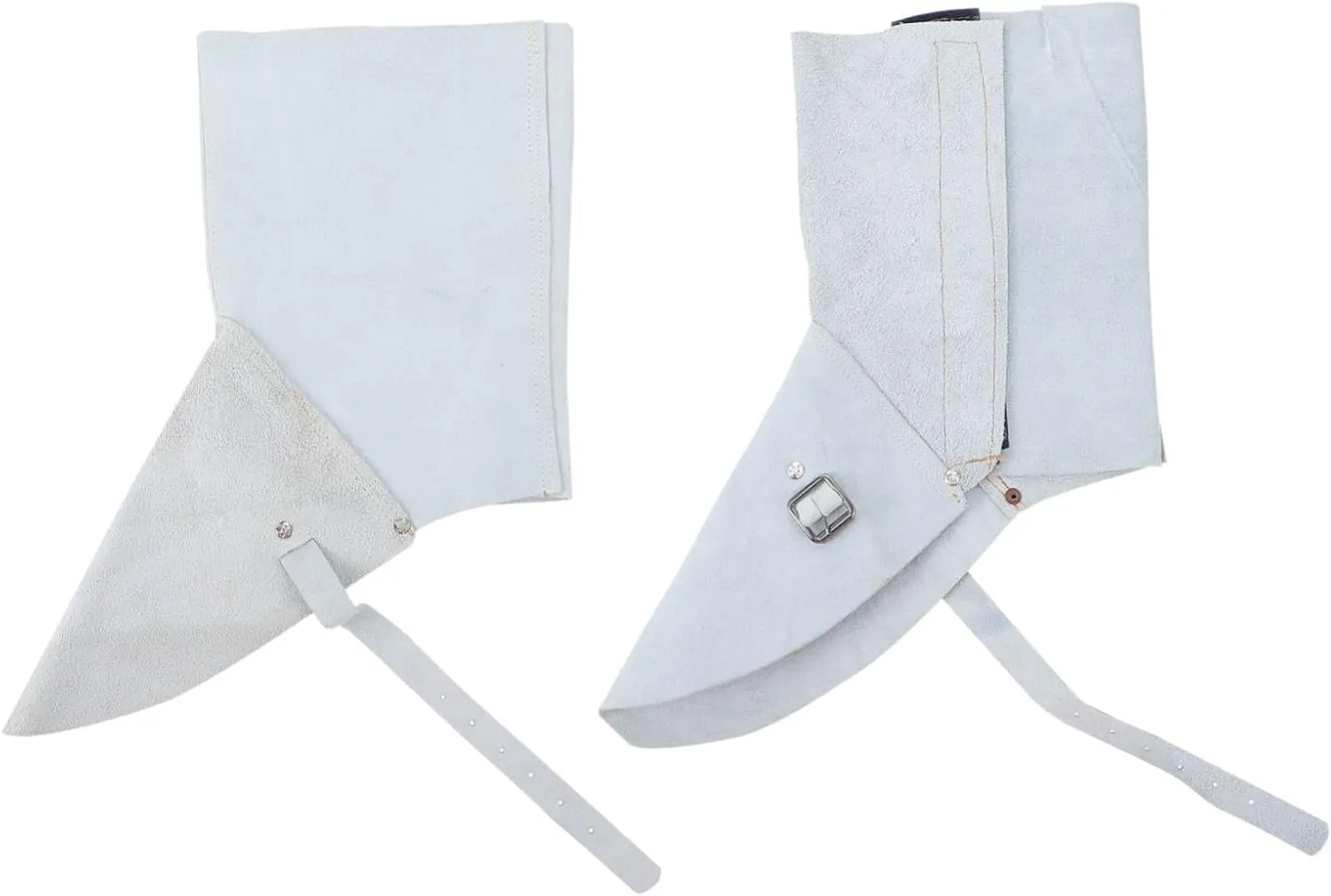 1 Pair Foot Sleeve Welding Shoes Protector Shoes Cover Protection Spat Welder Welding Gaiter Welding Shoe Covers Work Toe Safety Guards Welding Feet Cowhide