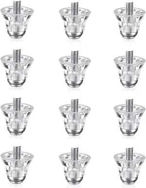 12Pcs Universals Metal Tipped Football Shoe Studs Replacement Soccer Cleats Football Boot Spikes for Soccer Shoes