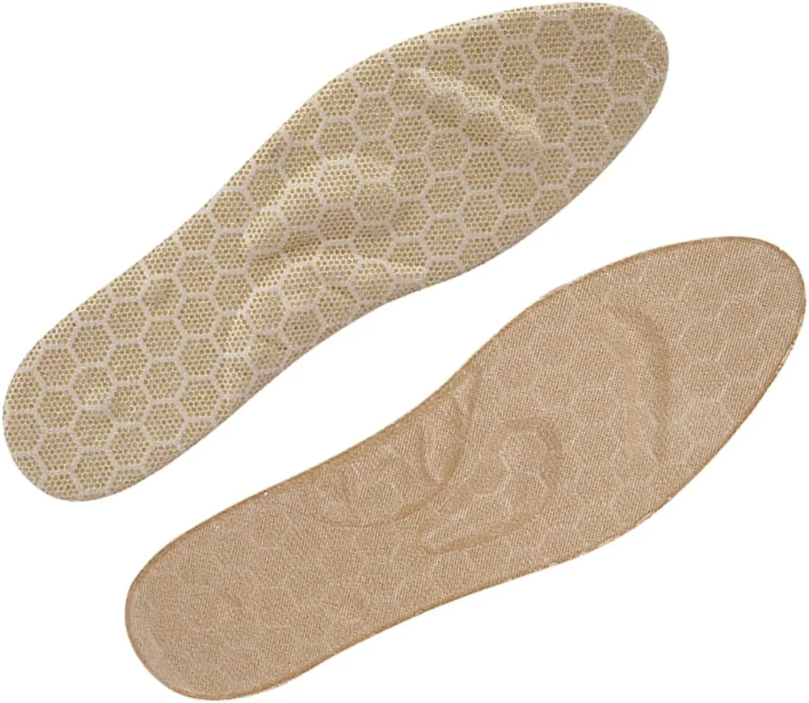 1Pair Comfortable Gel Shoe Insoles for Men and Women Lightweight Breathable Non Slip Design Fit for All Foot for Sports and Daily Use