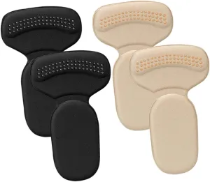 2 Pairs Follow Pads Invisible Heel Inserts Shoe Heel Liners Invisible Shoe Pads Foot Grips Foam