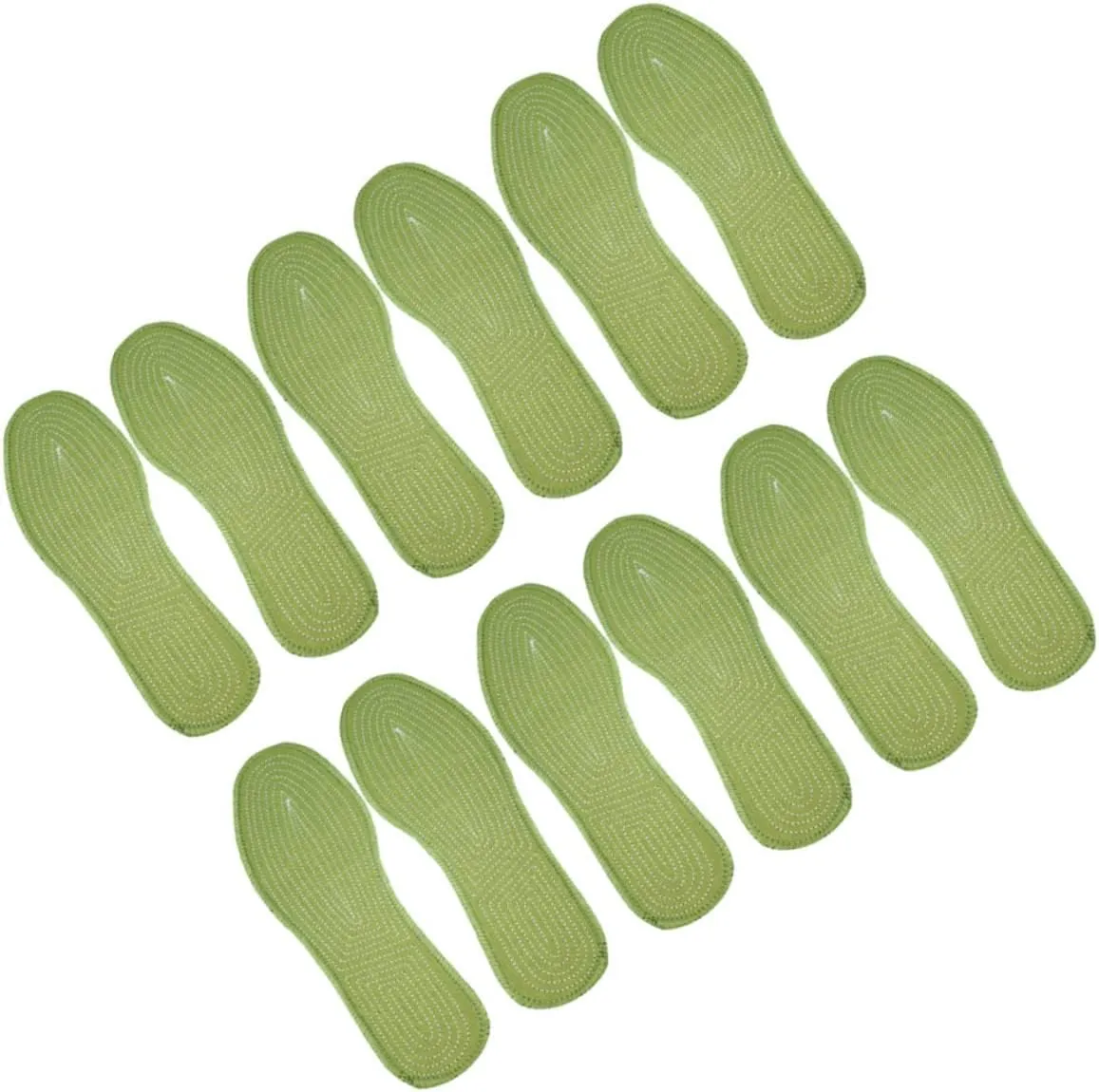 20Pairs Breathable Insoles Cotton Shoe Pads for Comfort and Control Slip Design Suitable for Military Training Everyday Use and Outdoor Activities