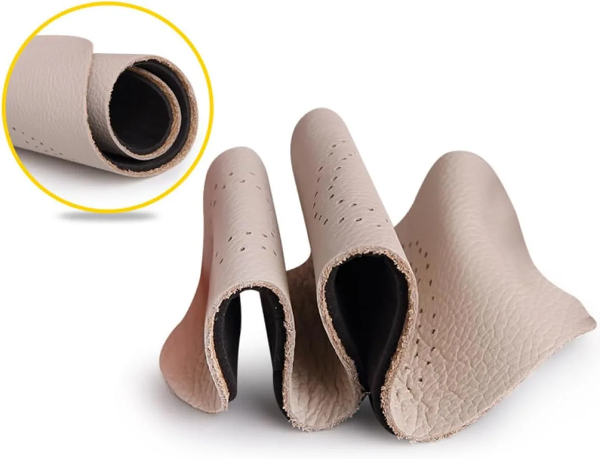 41/42 Breathable Sports Shoe Pads Full Cushion Cowhide Insoles Odor- Comfortable Material