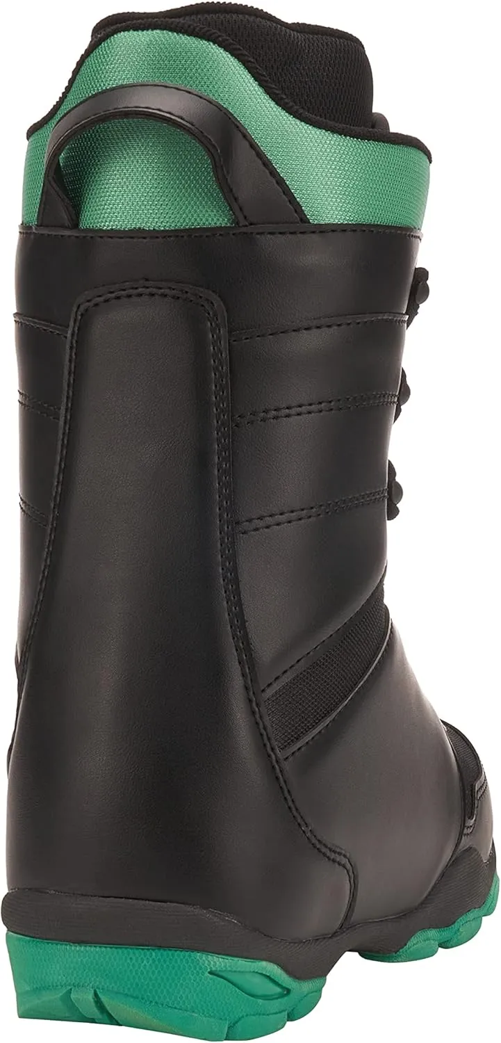 5th Element Lace Up and Dial Snowboard Boots for Women-Compatible with Strap Snowboard Bindings with Waterproof Liners-All Mountain Snowboarding Womens Sizes
