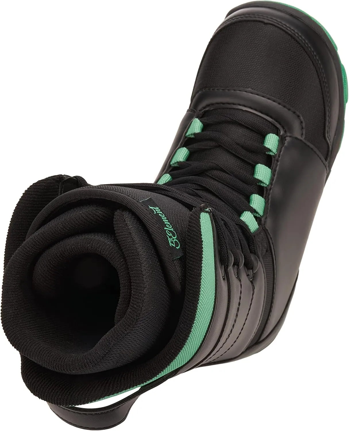 5th Element Lace Up and Dial Snowboard Boots for Women-Compatible with Strap Snowboard Bindings with Waterproof Liners-All Mountain Snowboarding Womens Sizes