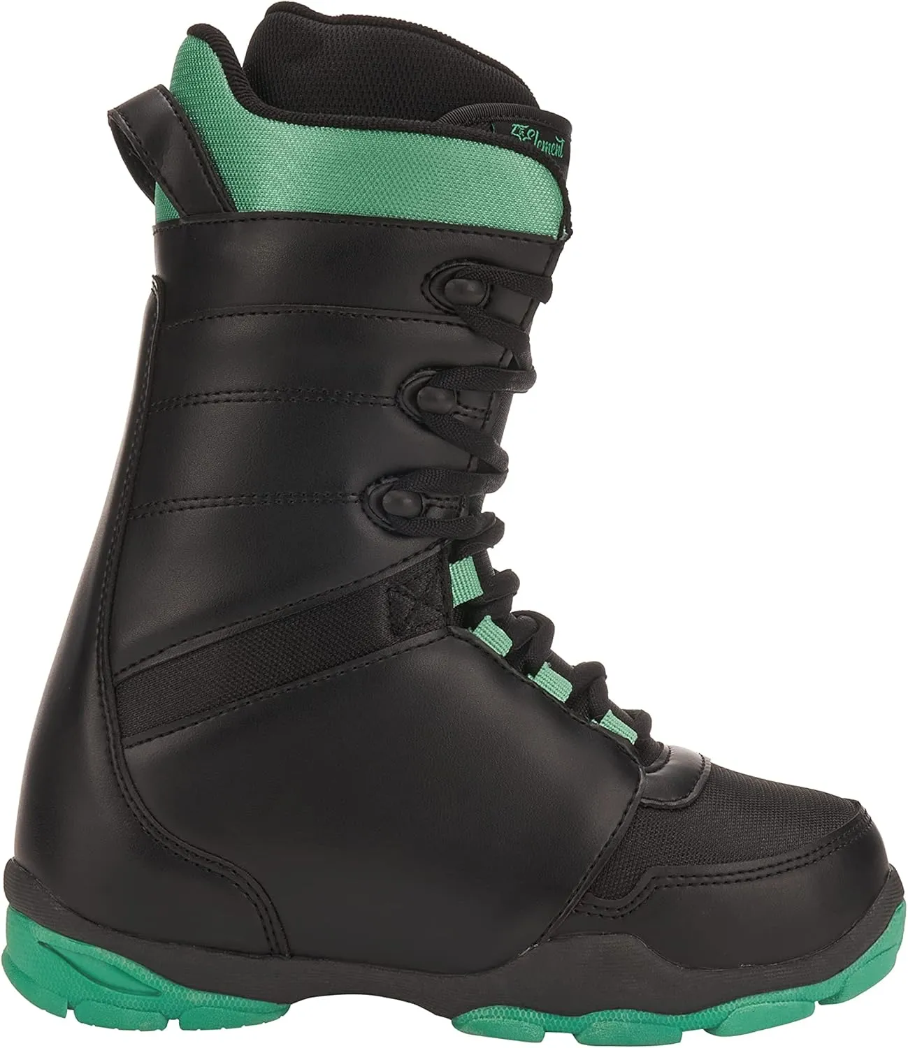 5th Element Lace Up and Dial Snowboard Boots for Women-Compatible with Strap Snowboard Bindings with Waterproof Liners-All Mountain Snowboarding Womens Sizes