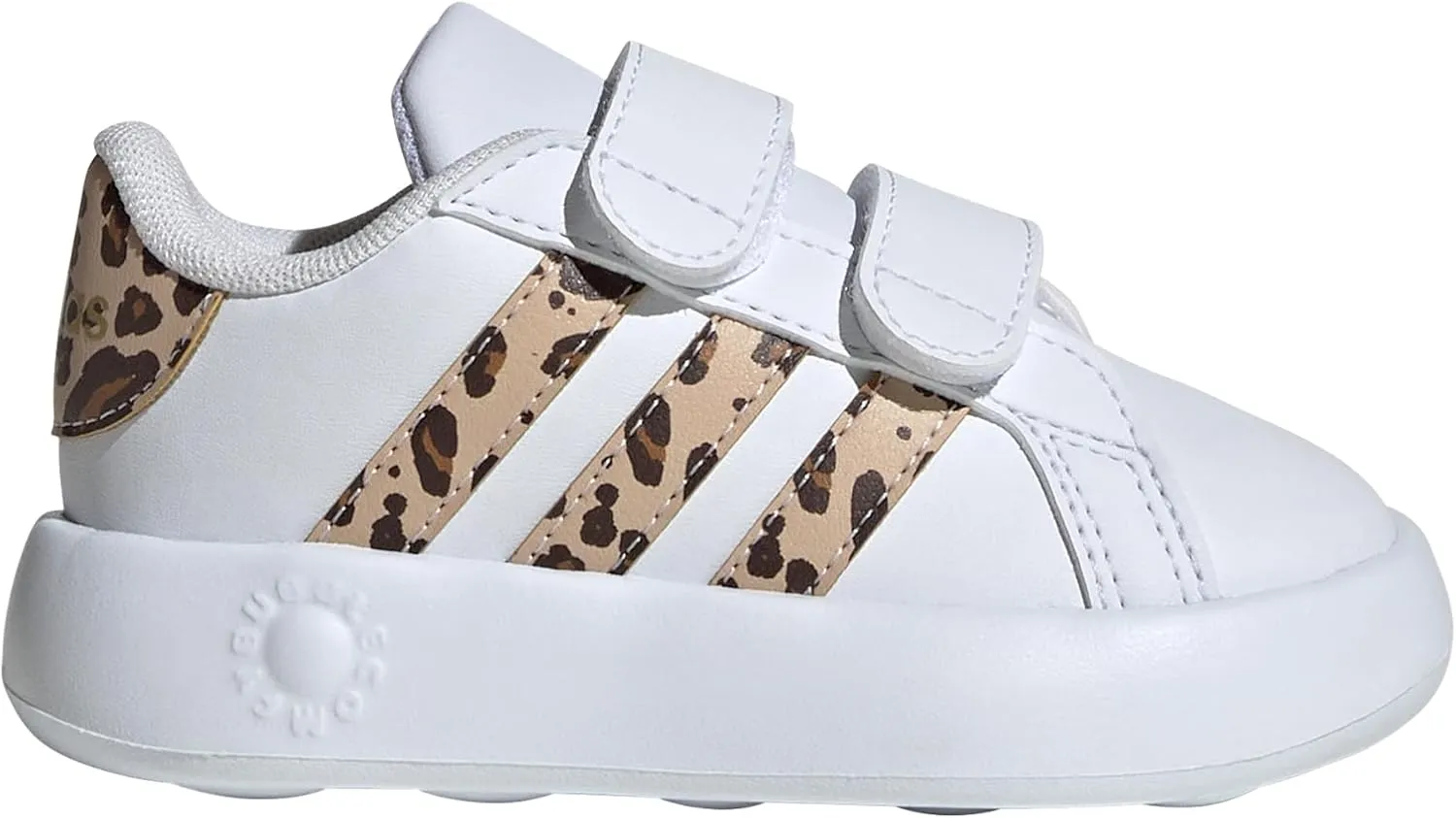 adidas Baby-Boy's Grand Court 2.0 Hook and Loop Sneaker