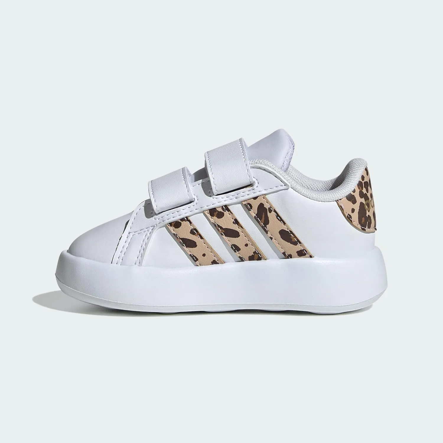 adidas Baby-Boy's Grand Court 2.0 Hook and Loop Sneaker