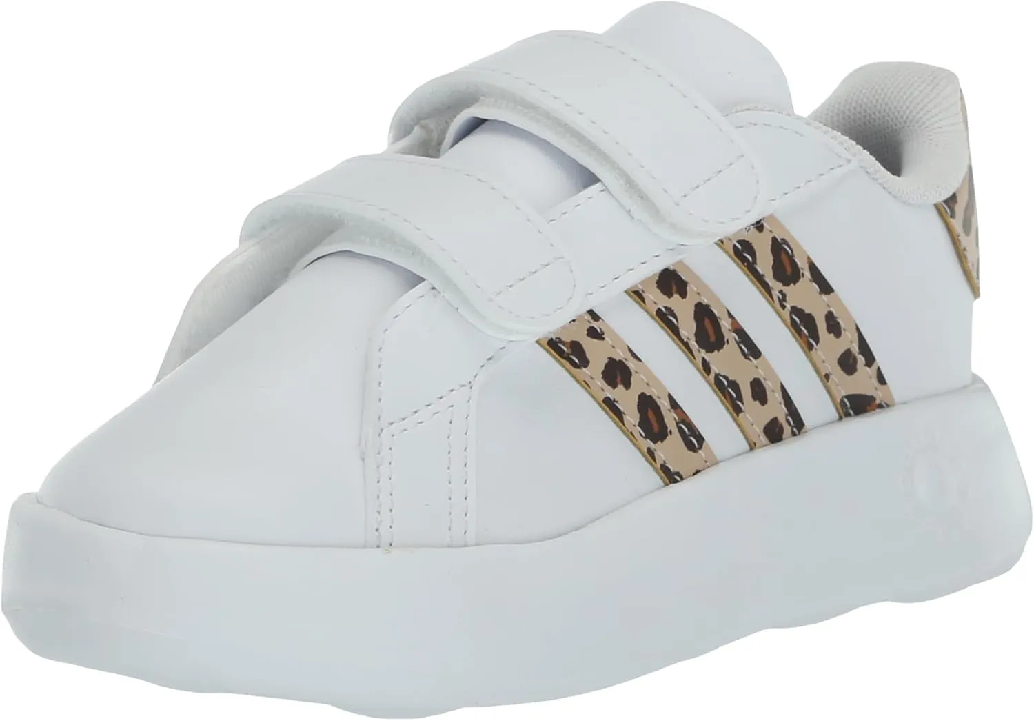 adidas Baby-Boy's Grand Court 2.0 Hook and Loop Sneaker