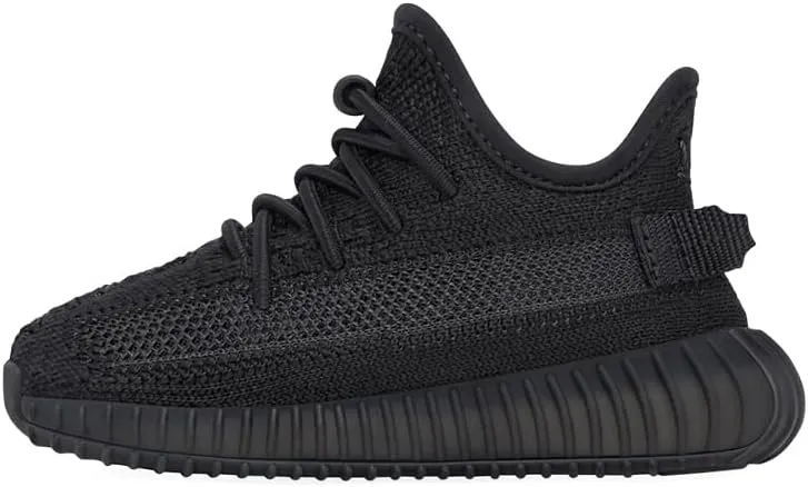 adidas Infant Boys Yeezy Boost 350 V2 Slip On Sneakers Shoes Casual - Black