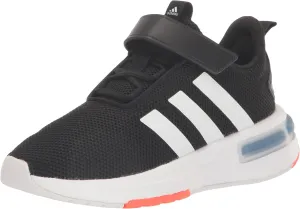 adidas Racer Tr23 Legacy Sneaker, Black/White/Red, 2.5 US Unisex Little Kid