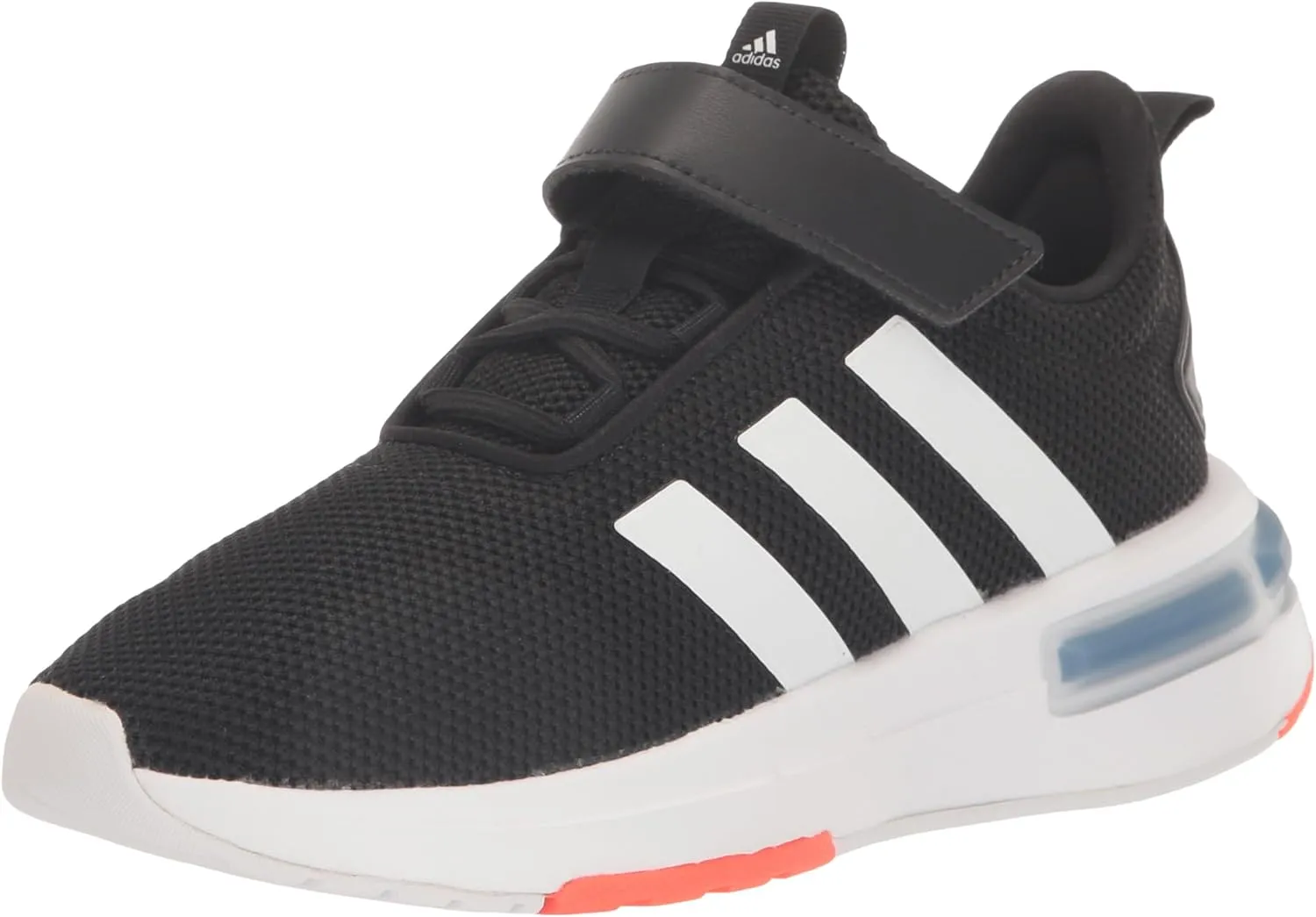 adidas Racer Tr23 Legacy Sneaker, Black/White/Red, 2.5 US Unisex Little Kid
