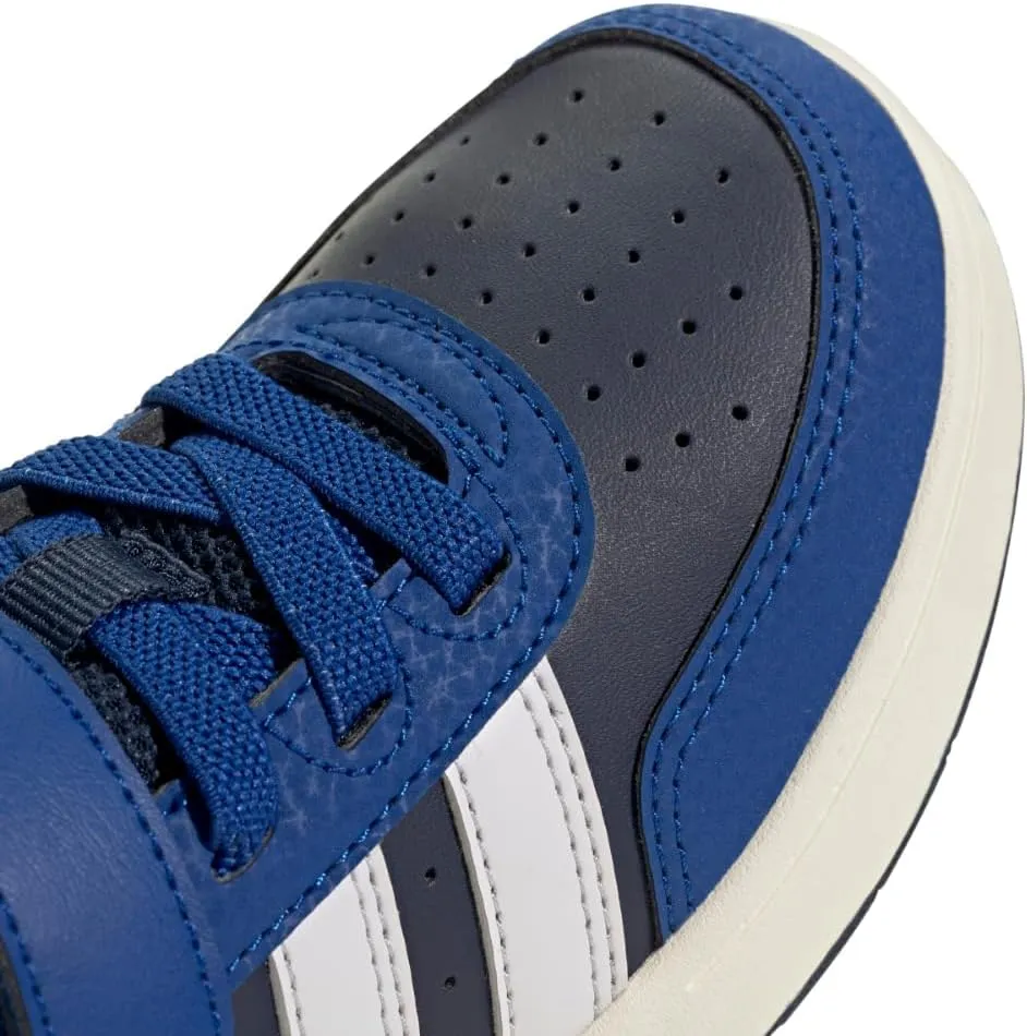 adidas Unisex-Child Breakbase Elastic Lace & Strap Sneaker