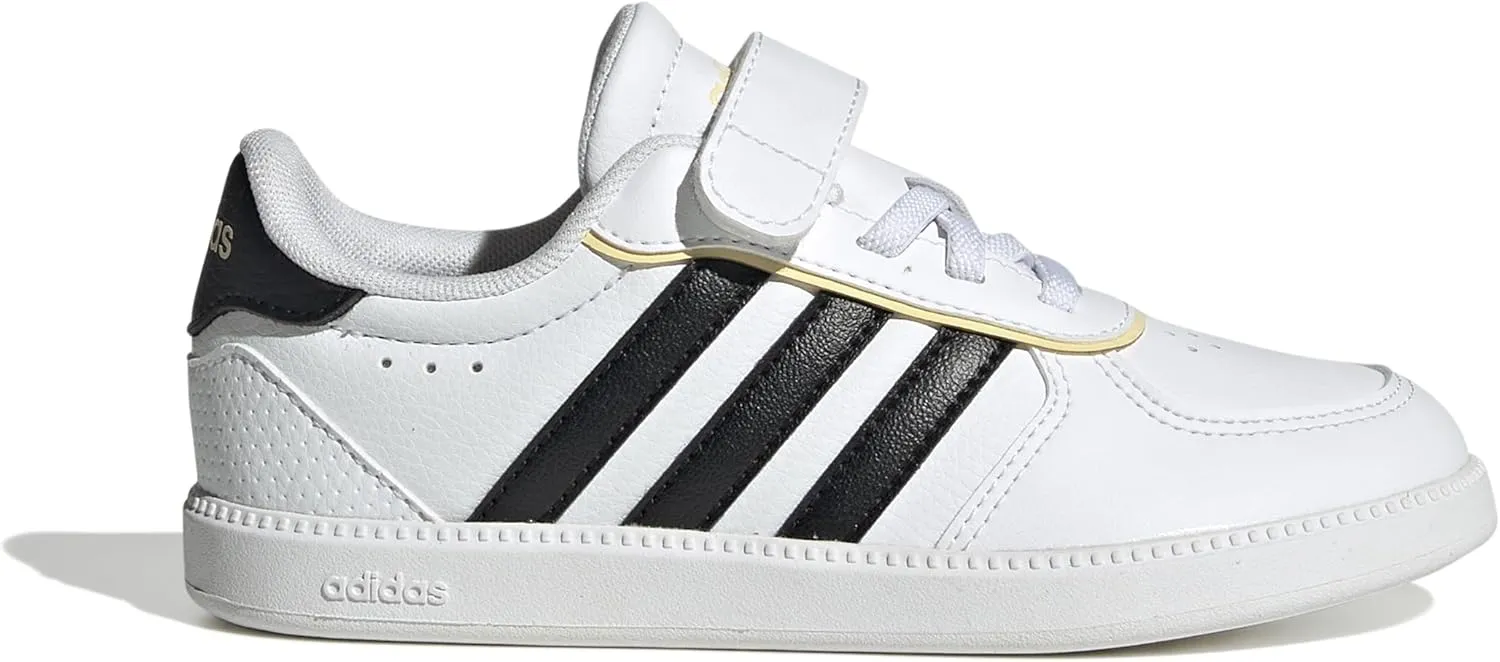 adidas Unisex-Child Breaknet Sleek Elastic Lace & Strap Sneaker