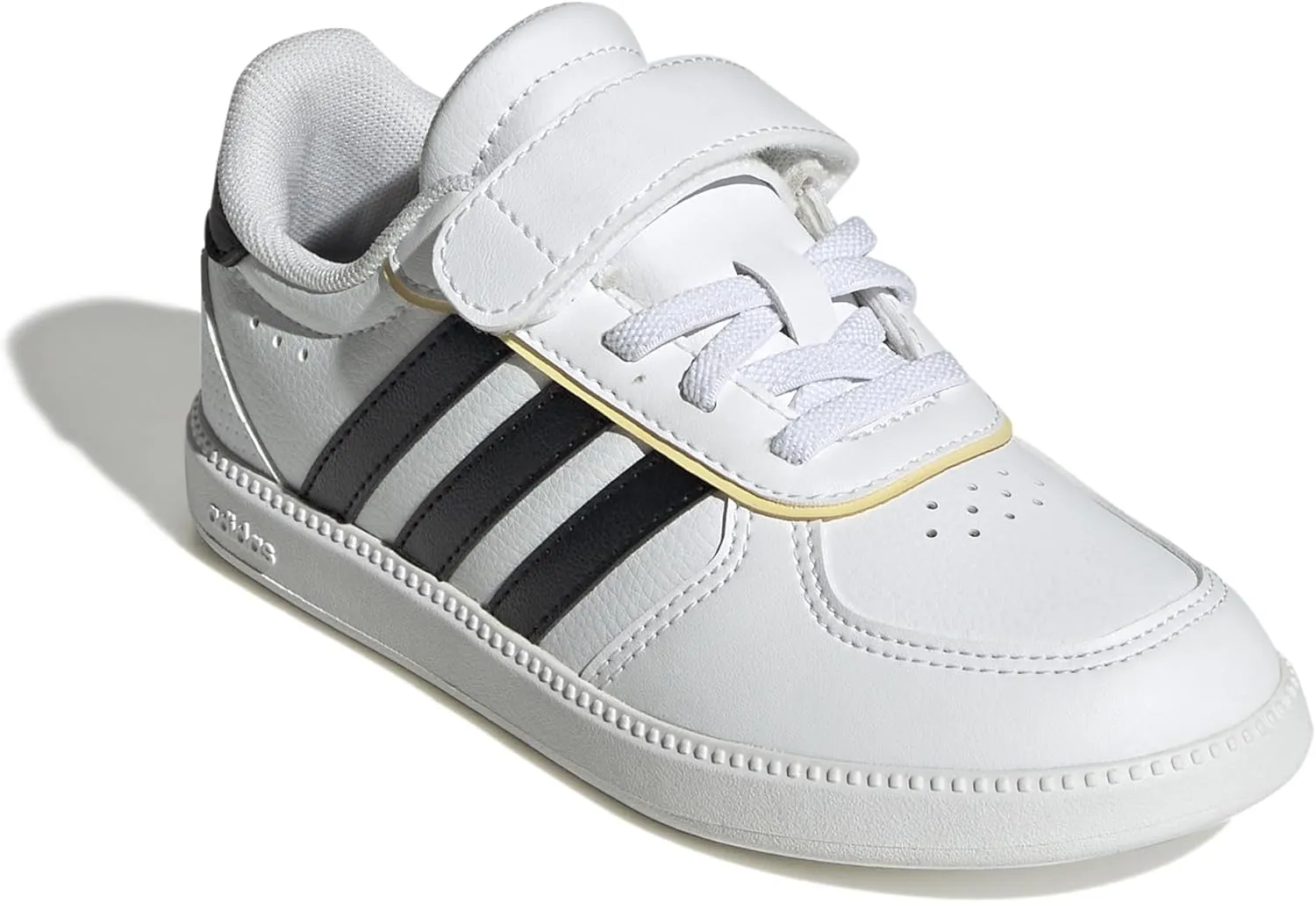 adidas Unisex-Child Breaknet Sleek Elastic Lace & Strap Sneaker