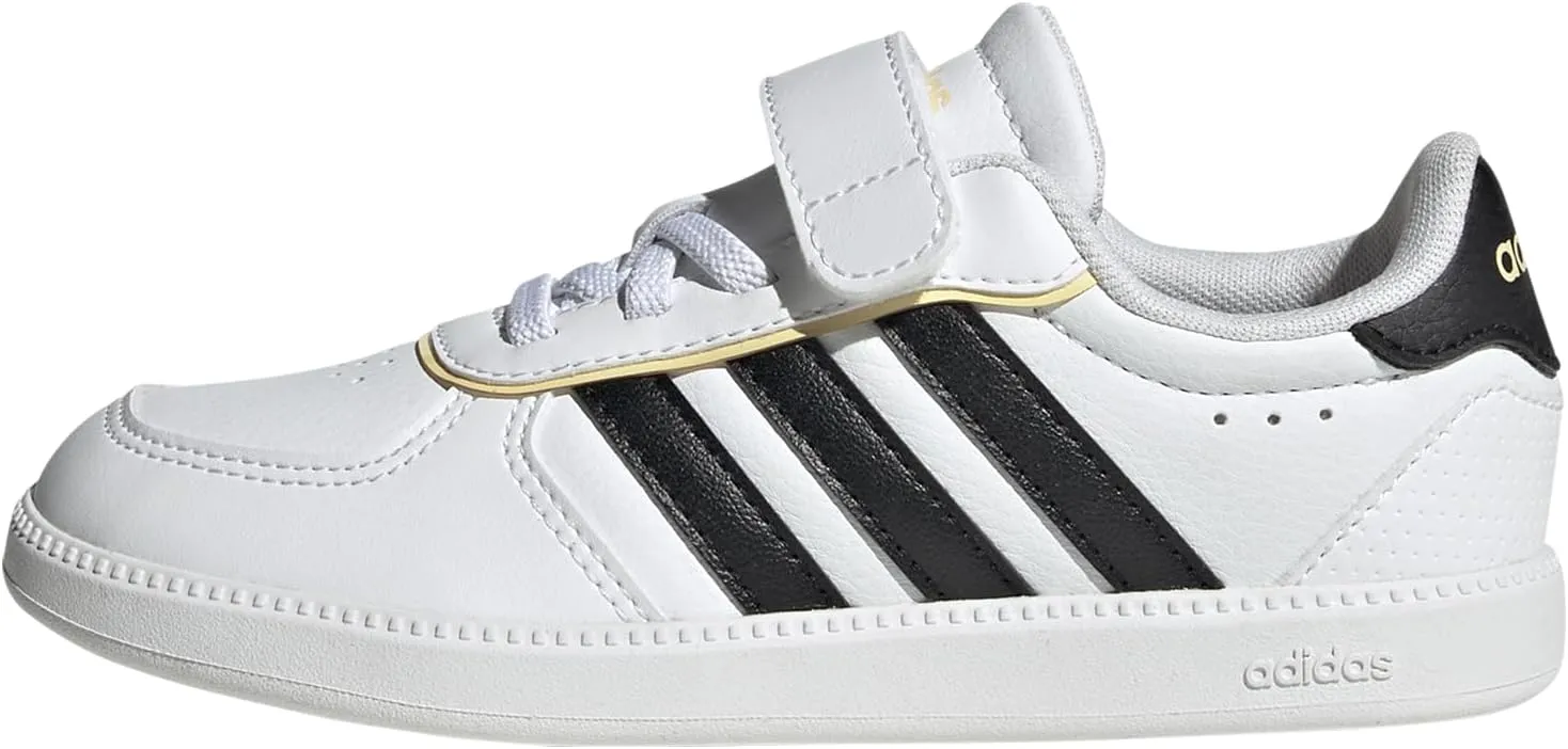 adidas Unisex-Child Breaknet Sleek Elastic Lace & Strap Sneaker