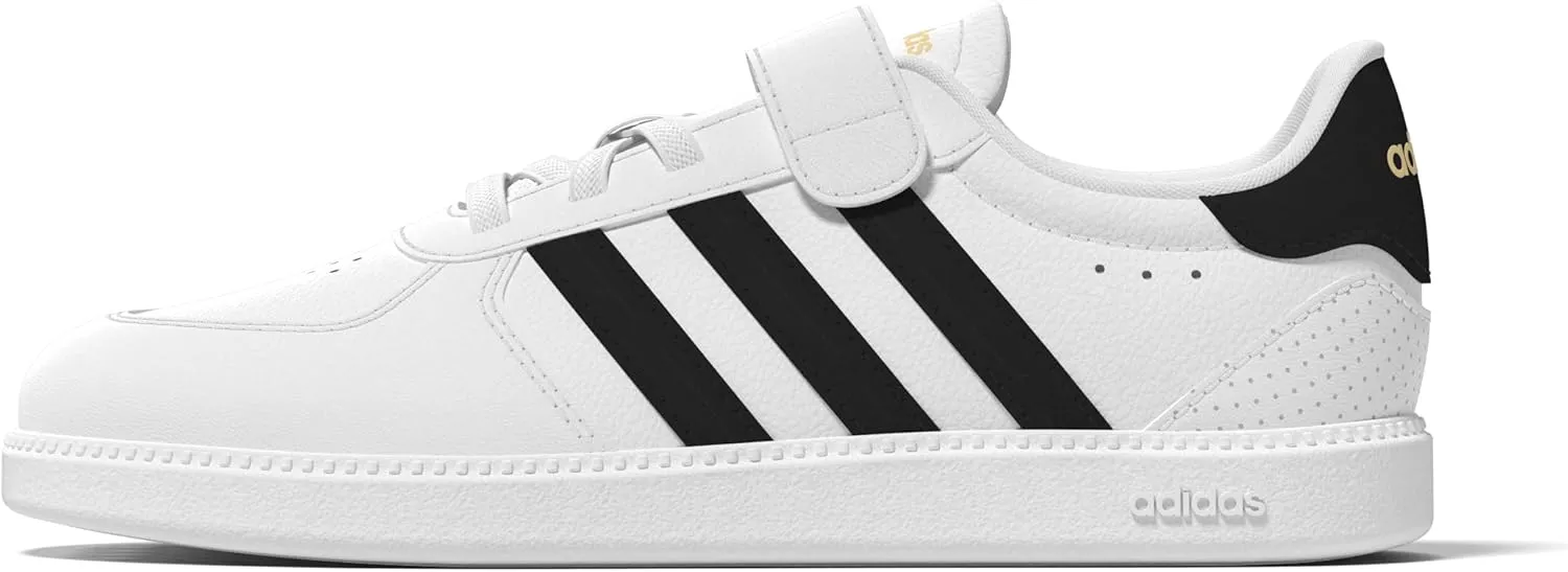 adidas Unisex-Child Breaknet Sleek Elastic Lace & Strap Sneaker