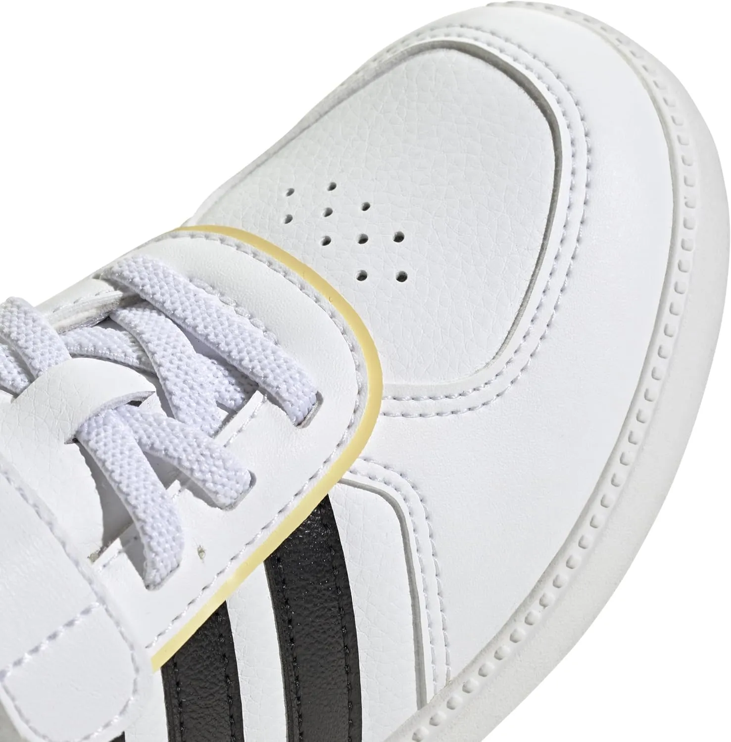 adidas Unisex-Child Breaknet Sleek Elastic Lace & Strap Sneaker