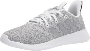 adidas Women's Puremotion Running Shoe, White/Black, 6