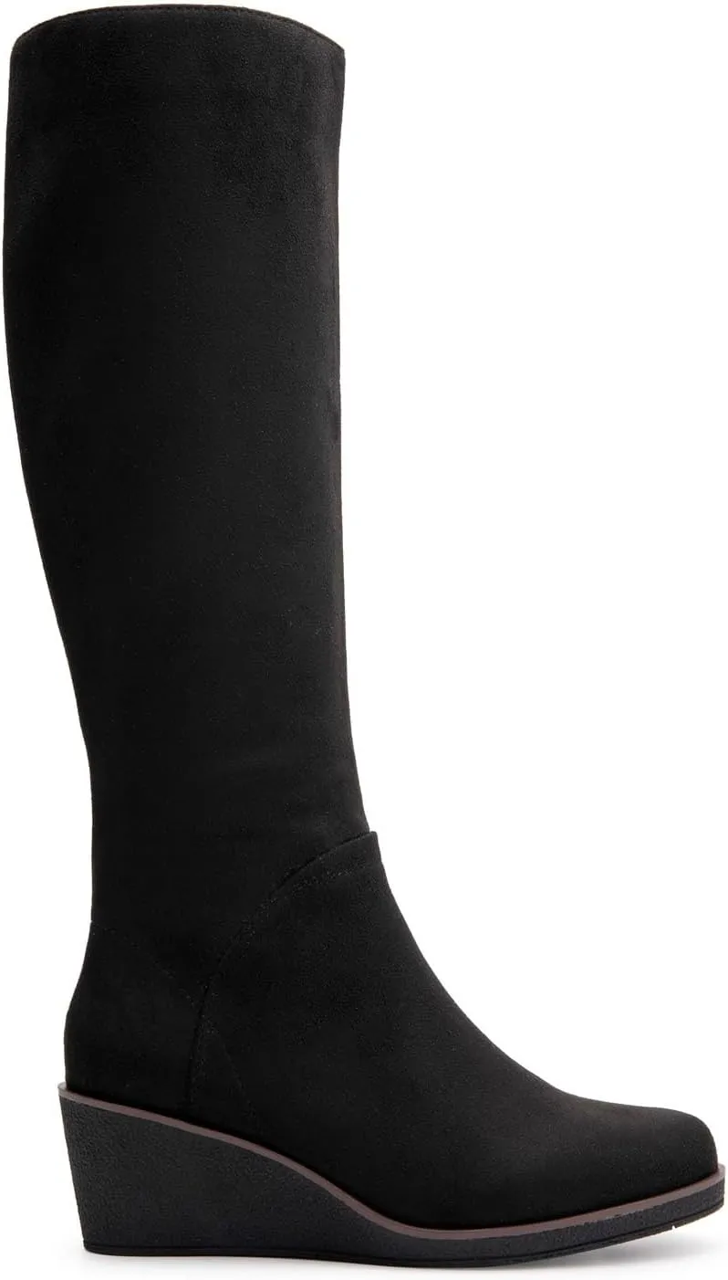 Aerosoles - Women's Binocular Knee High Boot - Knee High Boots with Memory Foam Footbed