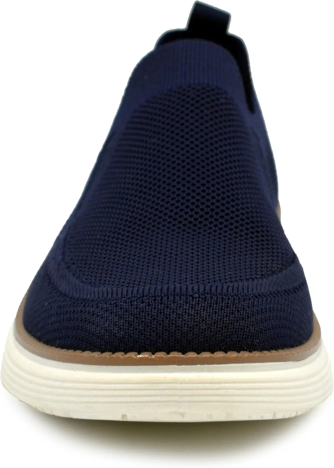AKADEMIKS Men's Olney Knit Slip-On, Comfortable Lightweight Casual Shoes for Easy Wear