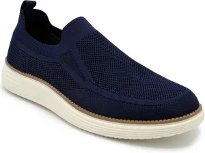 AKADEMIKS Men's Olney Knit Slip-On, Comfortable Lightweight Casual Shoes for Easy Wear