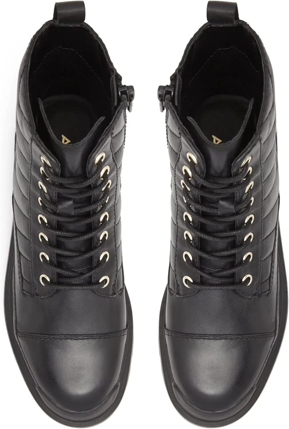 ALDO Women's Quilt Combat Boot