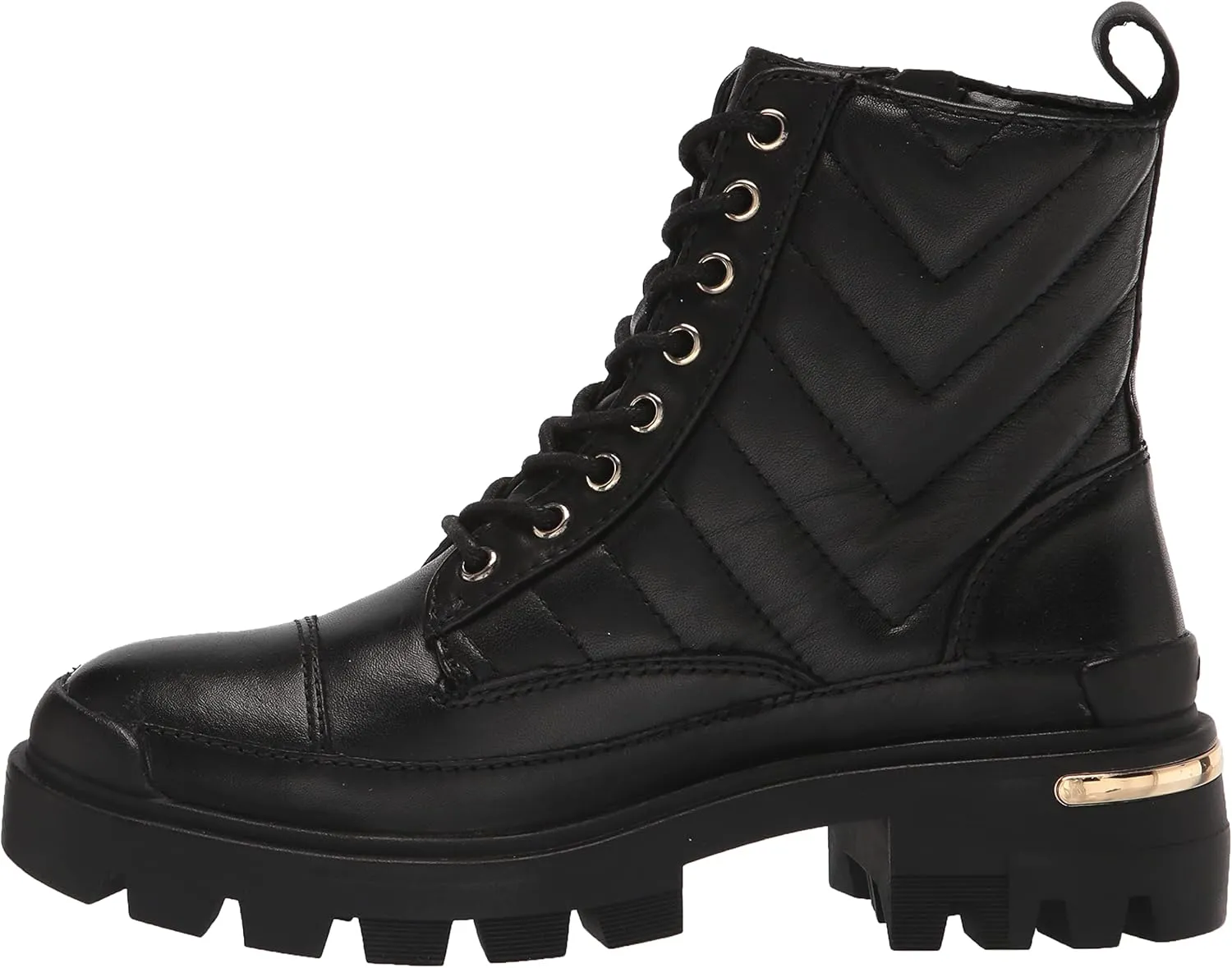 ALDO Women's Quilt Combat Boot