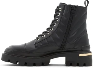 ALDO Women's Quilt Combat Boot
