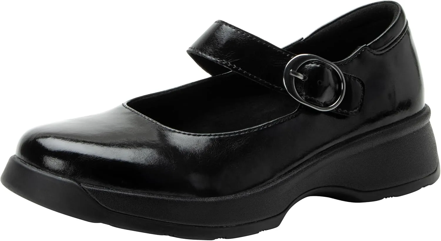 Alegria Women's Jazmine Leather Mary Jane Comfort Loafer