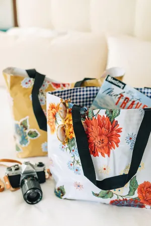 Alux Tote Bag for Women - Waterproof, Sturdy & Spacious Bag for Beach, Work, Gym, Travel - Eco-Friendly & Easy to Clean