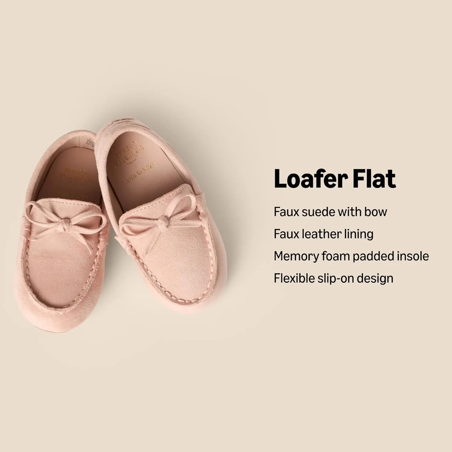 Amazon Essentials x Sofia Grainge Unisex Toddlers' Slip-On Loafer Flat Shoes