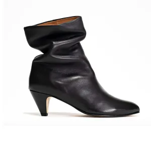 Anonymous Copenhagen Vully 50 Stiletto Black Leather Boots