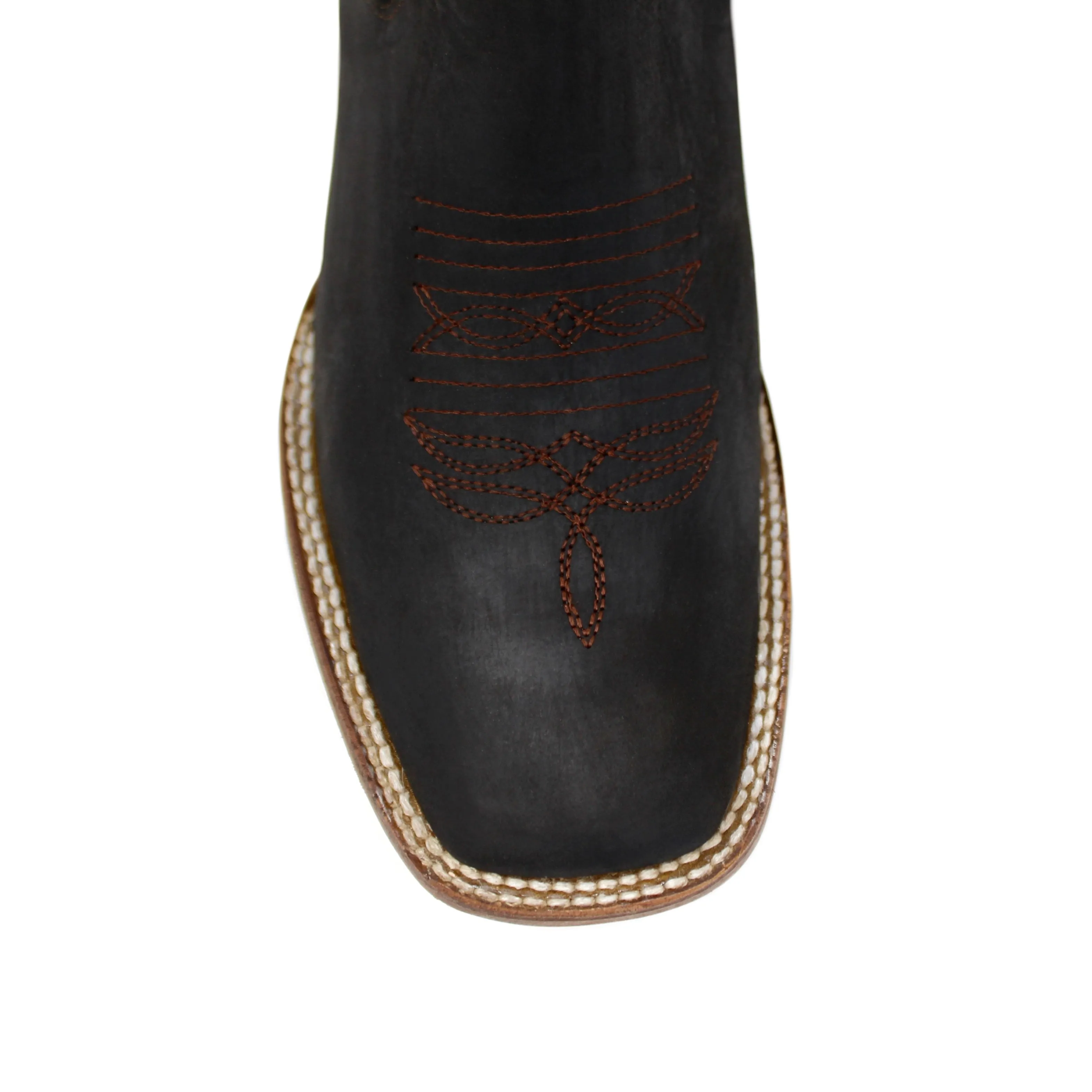 Artillero Tejano Square Toe Ankle Boot- Brown