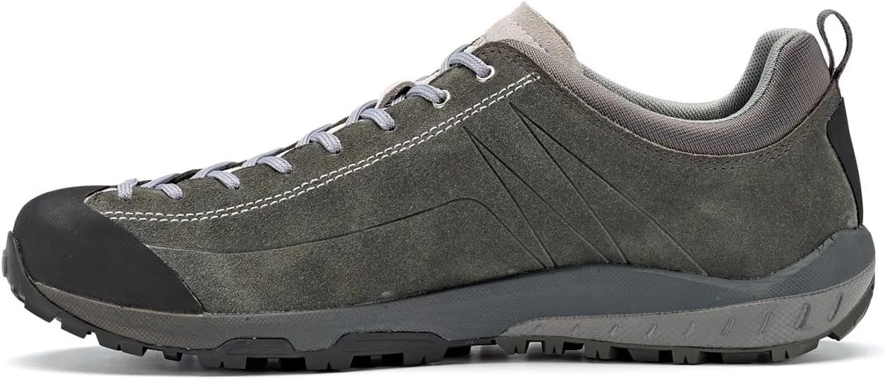 ASOLO Men's Space GV Durable Low-Height Outdoor Hiking Shoes with Suede Upper, Waterproof & Breathable Lining, Rubber Outsole