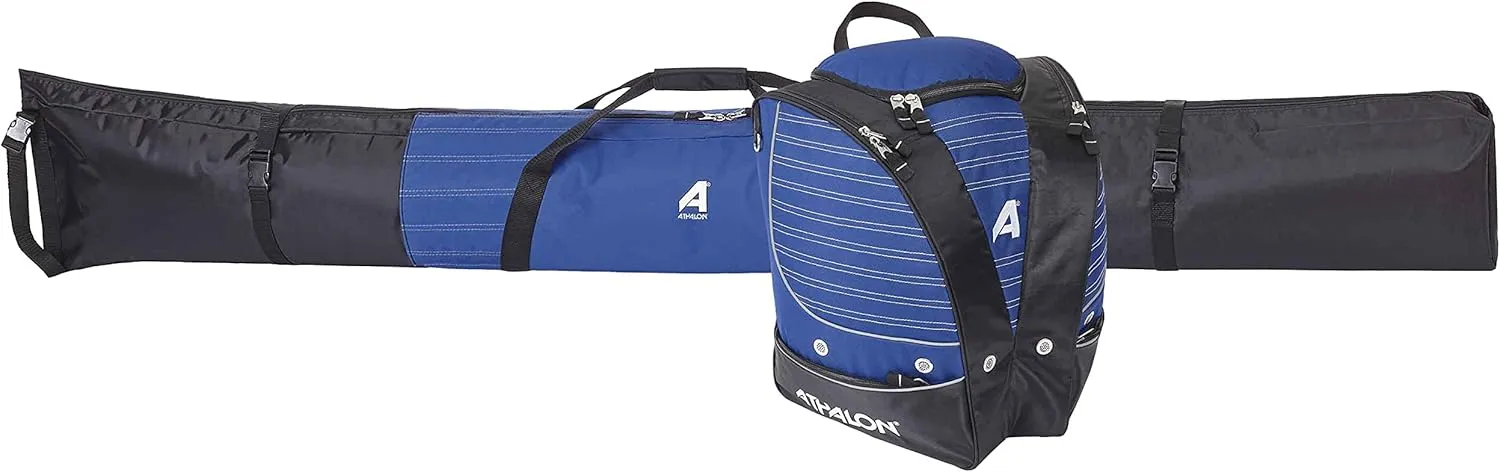 Athalon Deluxe Two Piece Ski and Boot Bag Set