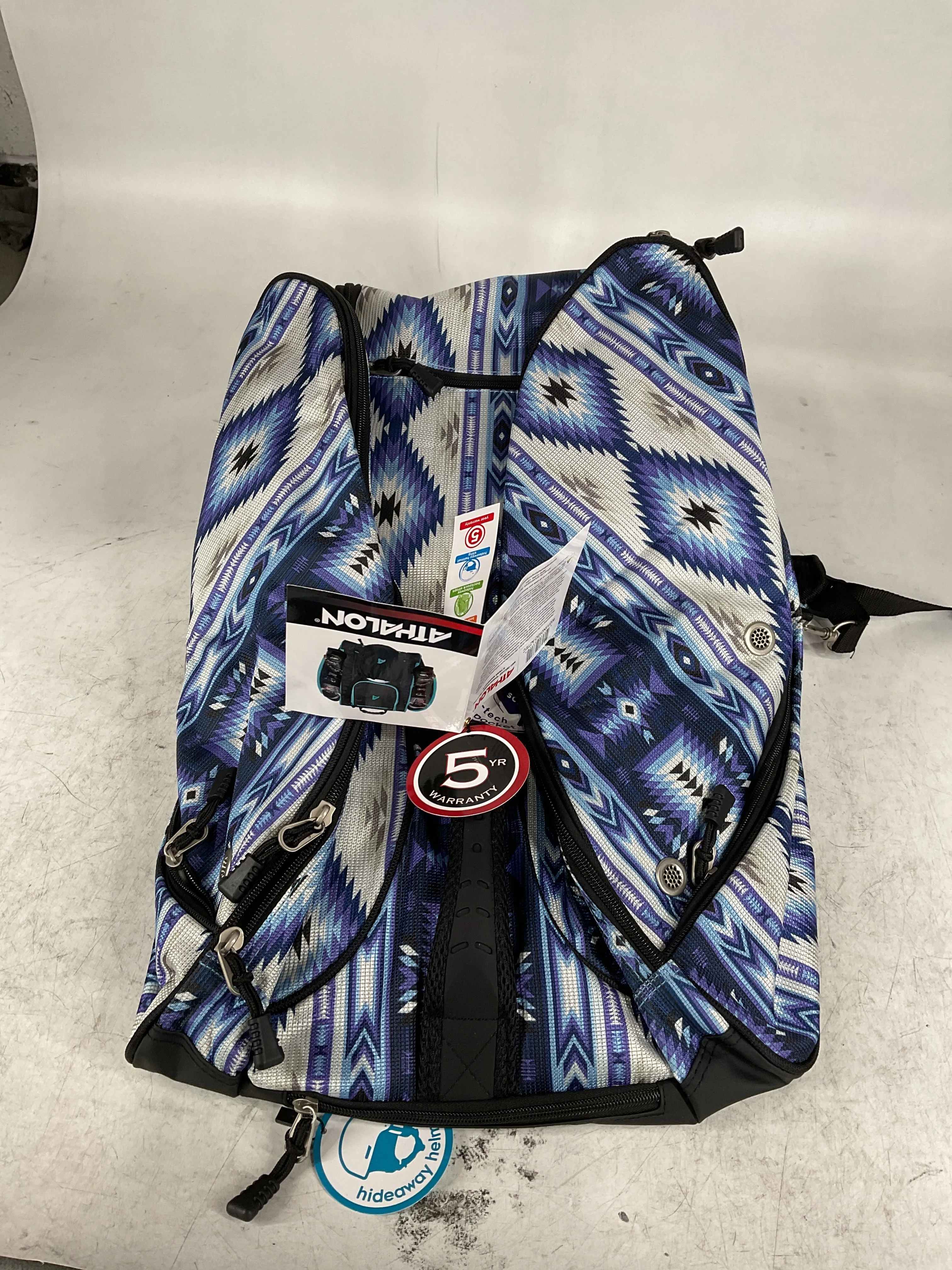 Athalon Everything Ski Boot Bag and Backpack Plus– Ski - Snowboard – Holds Everything – (Ski Boots, Helmet, Goggles, Gloves) U1
