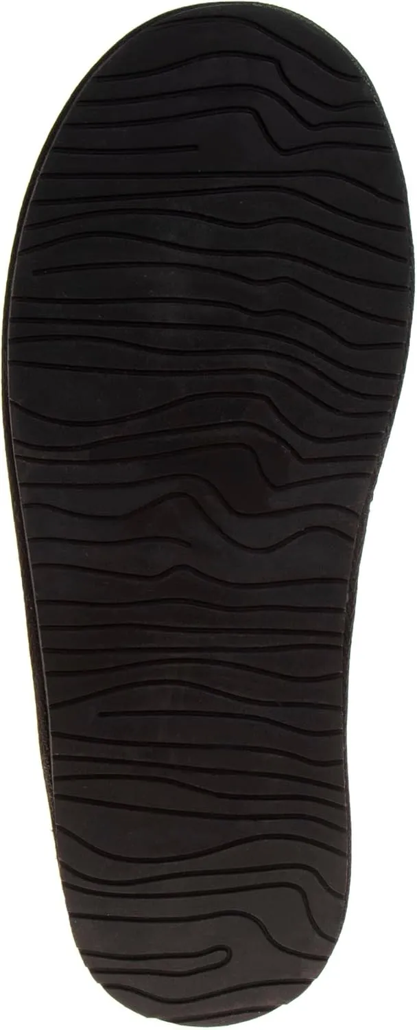 Avalanche Men's Slip On Slippers - Warm Fuzzy Comfy House Shoes