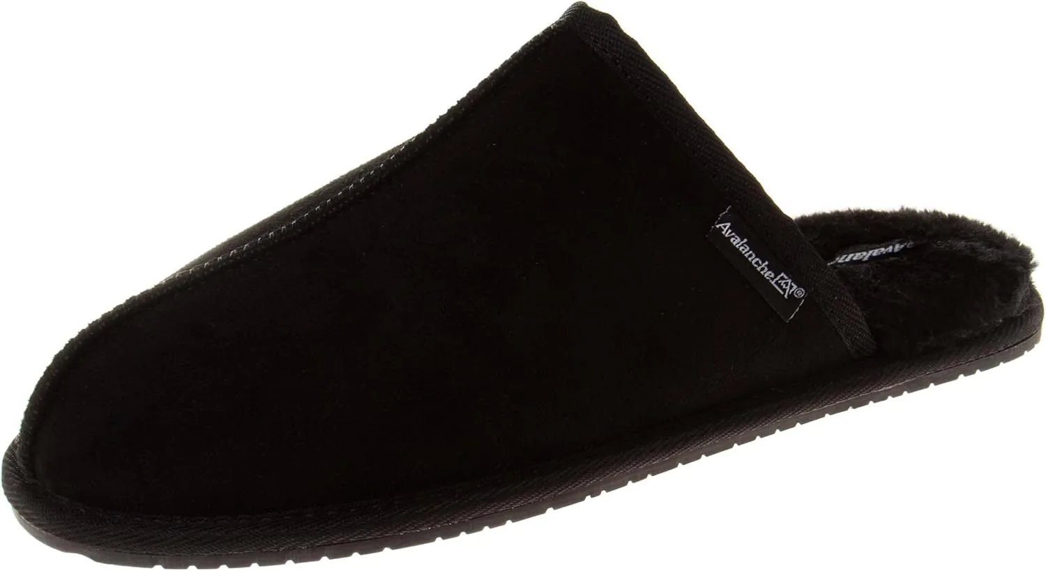 Avalanche Men's Slip On Slippers - Warm Fuzzy Comfy House Shoes