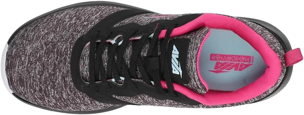 Avia Womens Avi Coast 2.0 Walking Walking Sneakers Shoes - Black, Purple