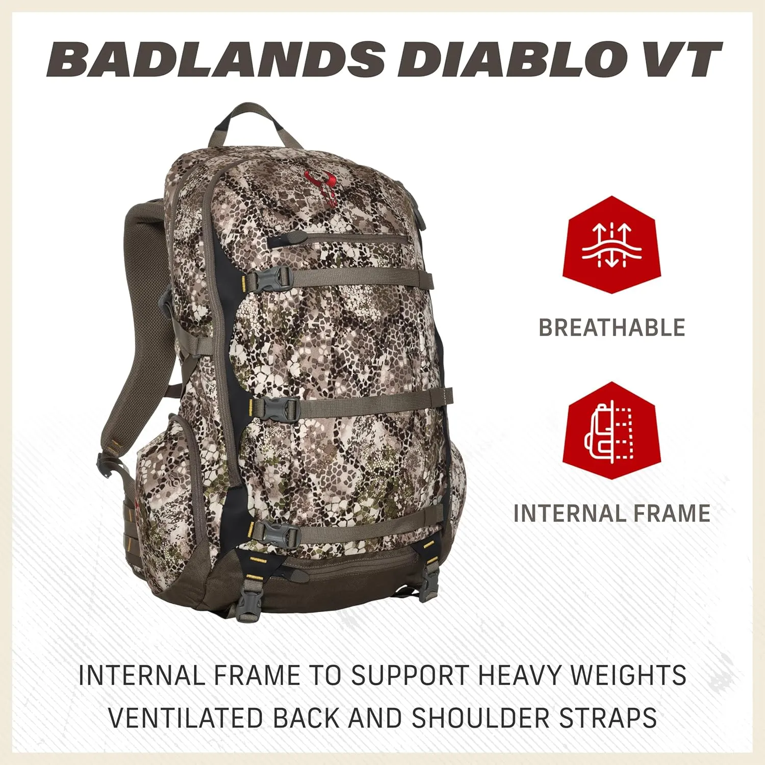 Badlands Diablo VT Hunting Backpack