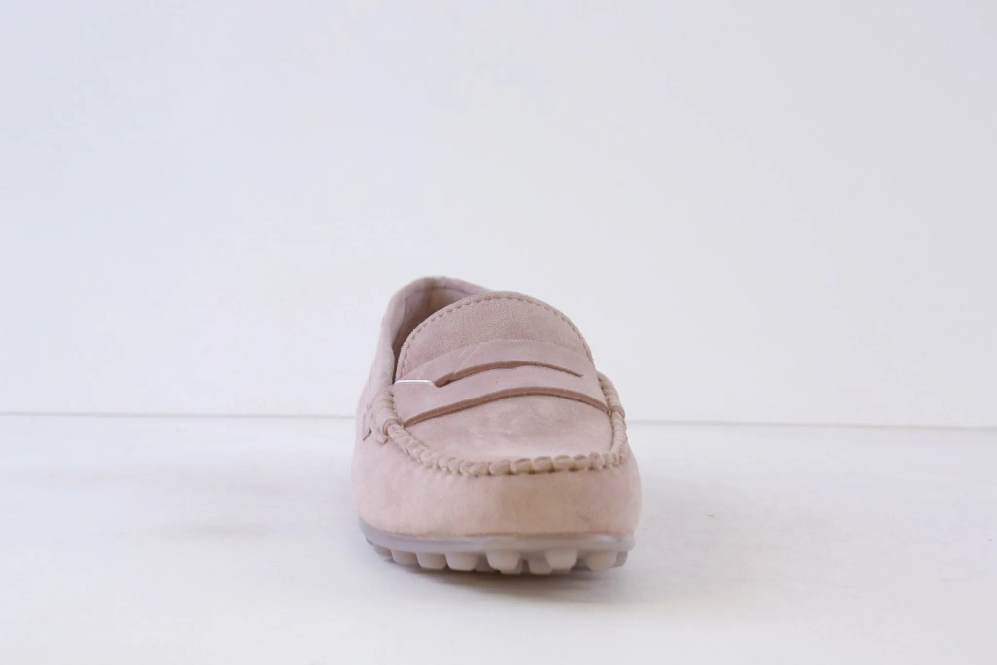 BAGATT - D34-AK664 FLAT LOAFER - LIGHT PINK SUEDE