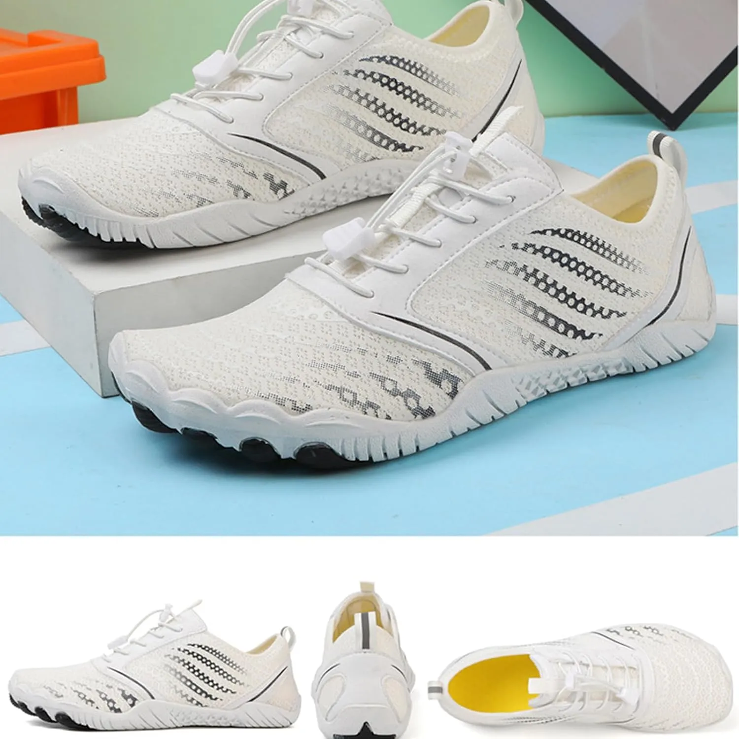 Barefoot Shoes for Men Women Barefoot Shoe Wide Toe Zero Drop Pro Healthy Walking Casual Shoe Breathable Quick Drying Sports Water Shoes
