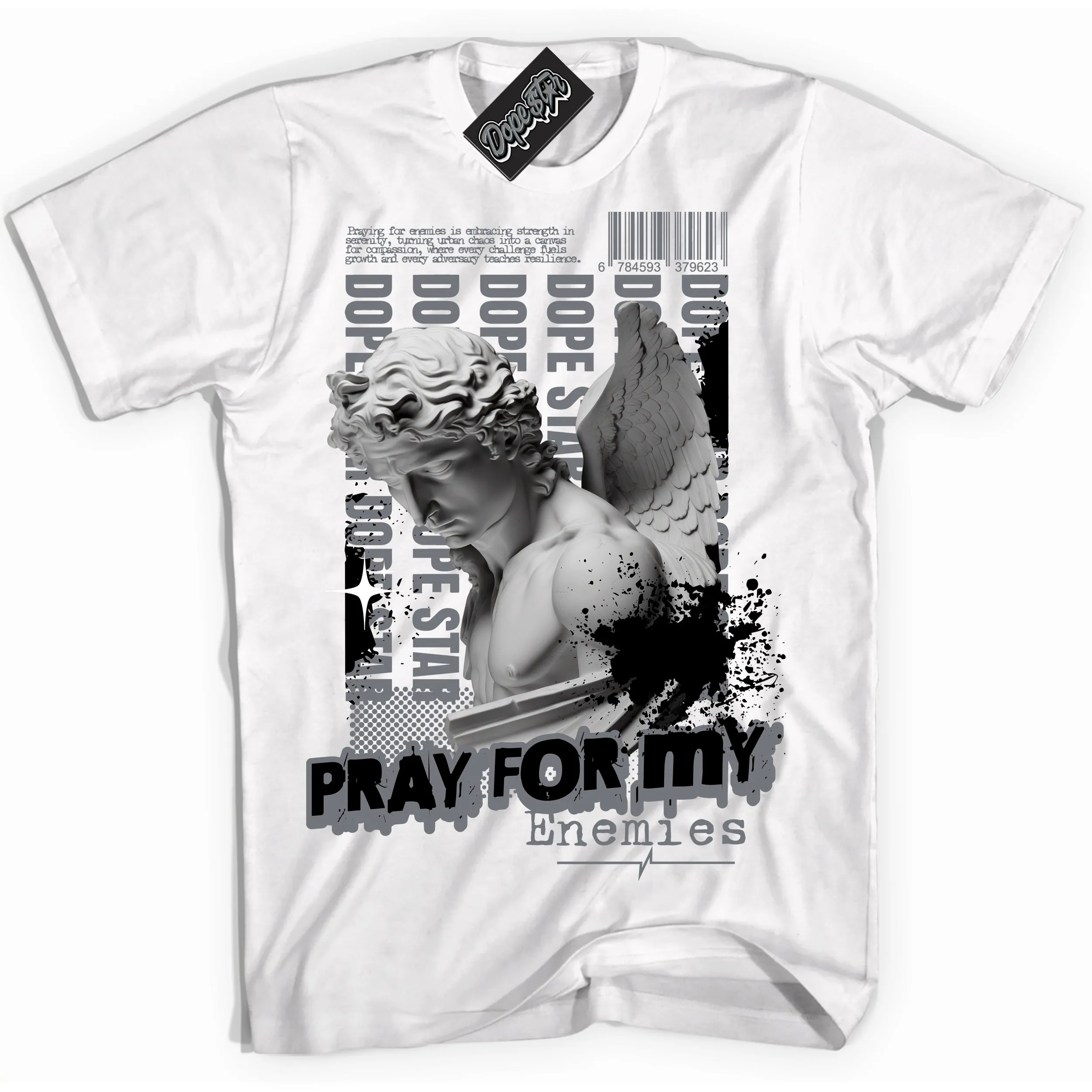 Barons 12s Sneaker Shirt Pray Enemies Graphic