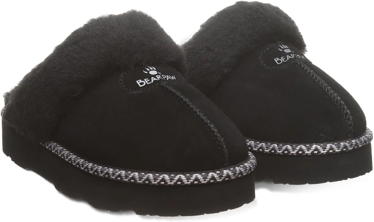 BEARPAW Women's Loki Platform Lo Deco Slipper | Comfortable & Lightweight