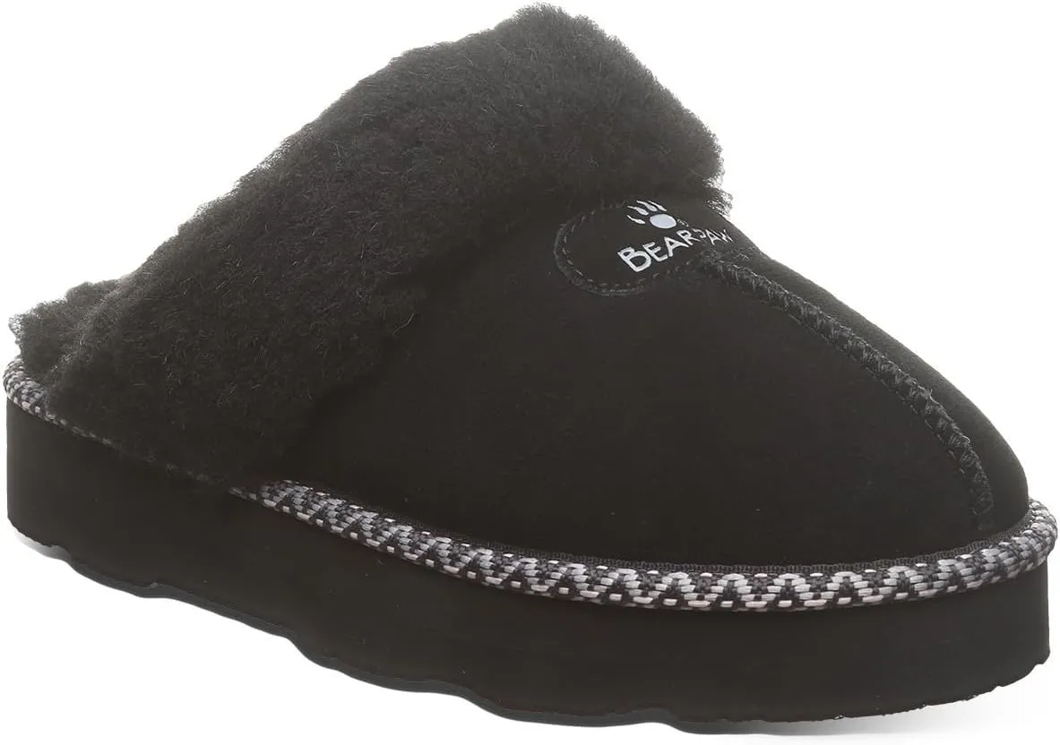 BEARPAW Women's Loki Platform Lo Deco Slipper | Comfortable & Lightweight
