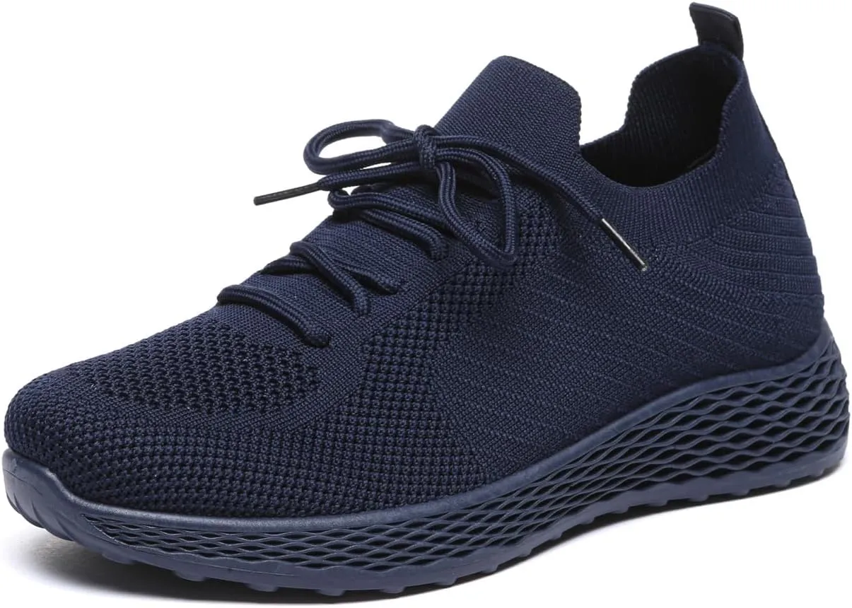 Bernal Womens Walking Tennis Shoes Casual Non Slip Gym Workout Shoes Breathable Mesh Working Sneakers