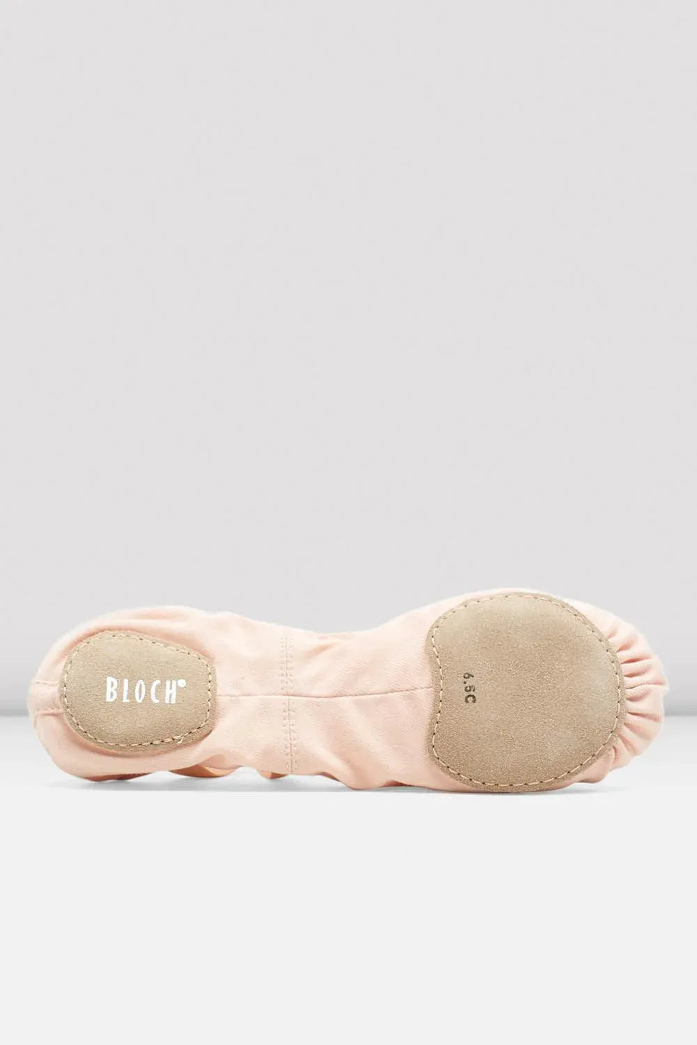 Bloch - Performa Stretch Canvas Ballet Shoes (coffee/black)