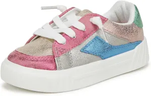 Blowfish Malibu Infant Girls Willa Toddlers Metallic Sneaker Metallic Multi 6 T