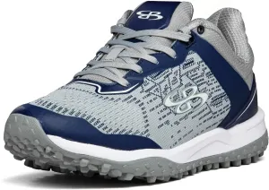 Boombah Viper Pureknit Men's Turf Shoes - Smoke - Multiple Color Options - Multiple Sizes