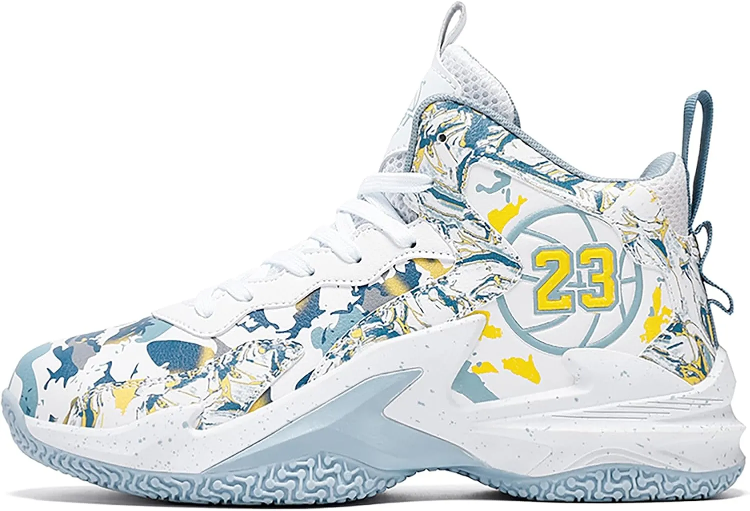 Boys Basketball Shoes Breathable Indoor Athletic Shoes Youth Outdoor Fashion Sneakers Comfortable Basketball Shoes for Girls